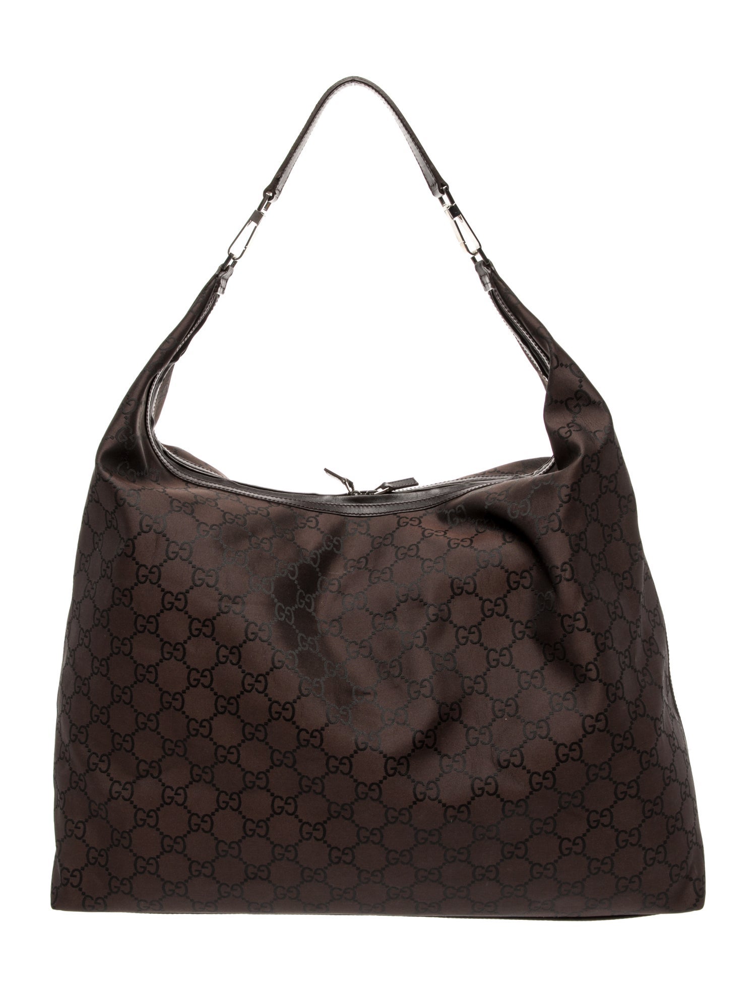 Gucci GG Nylon Hobo XL