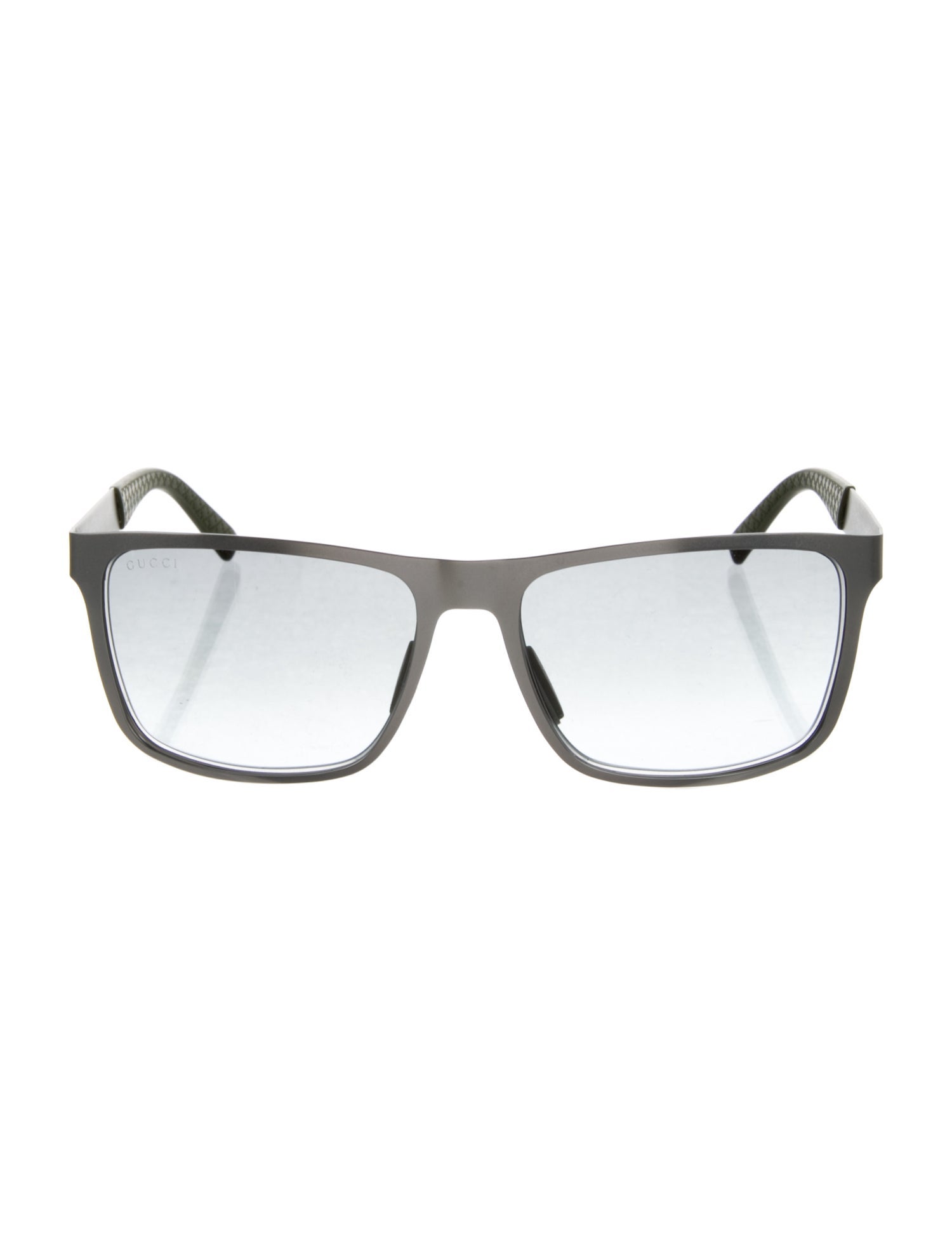 Gucci Web Accent Square Sunglasses