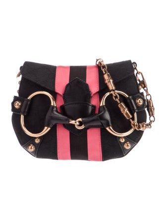 Gucci GG Canvas Horsebit Chain