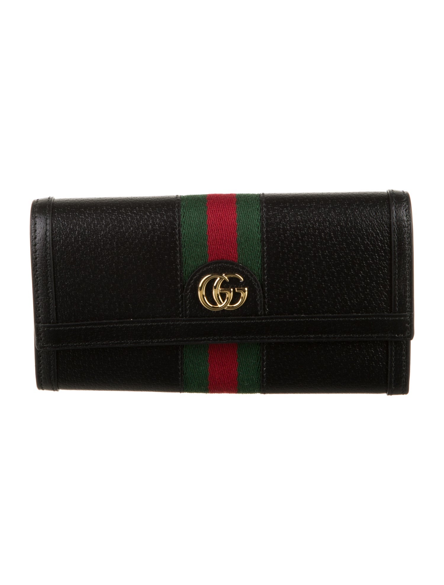 Gucci Continental Wallet Web Accent Continental Wallet