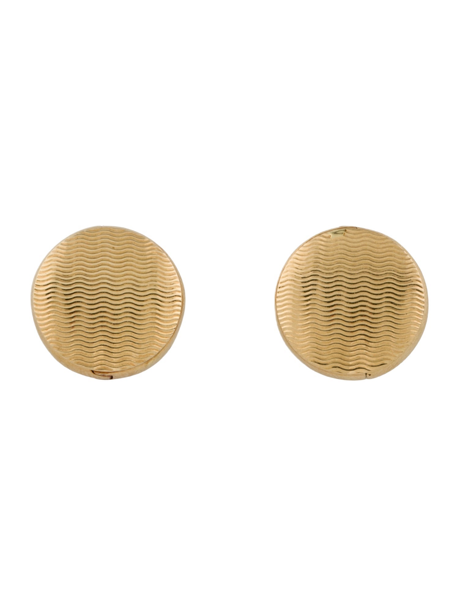 Gucci Vintage 18K Button Caps