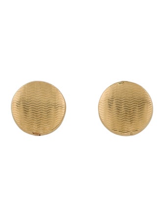 Gucci Vintage 18K Button Caps