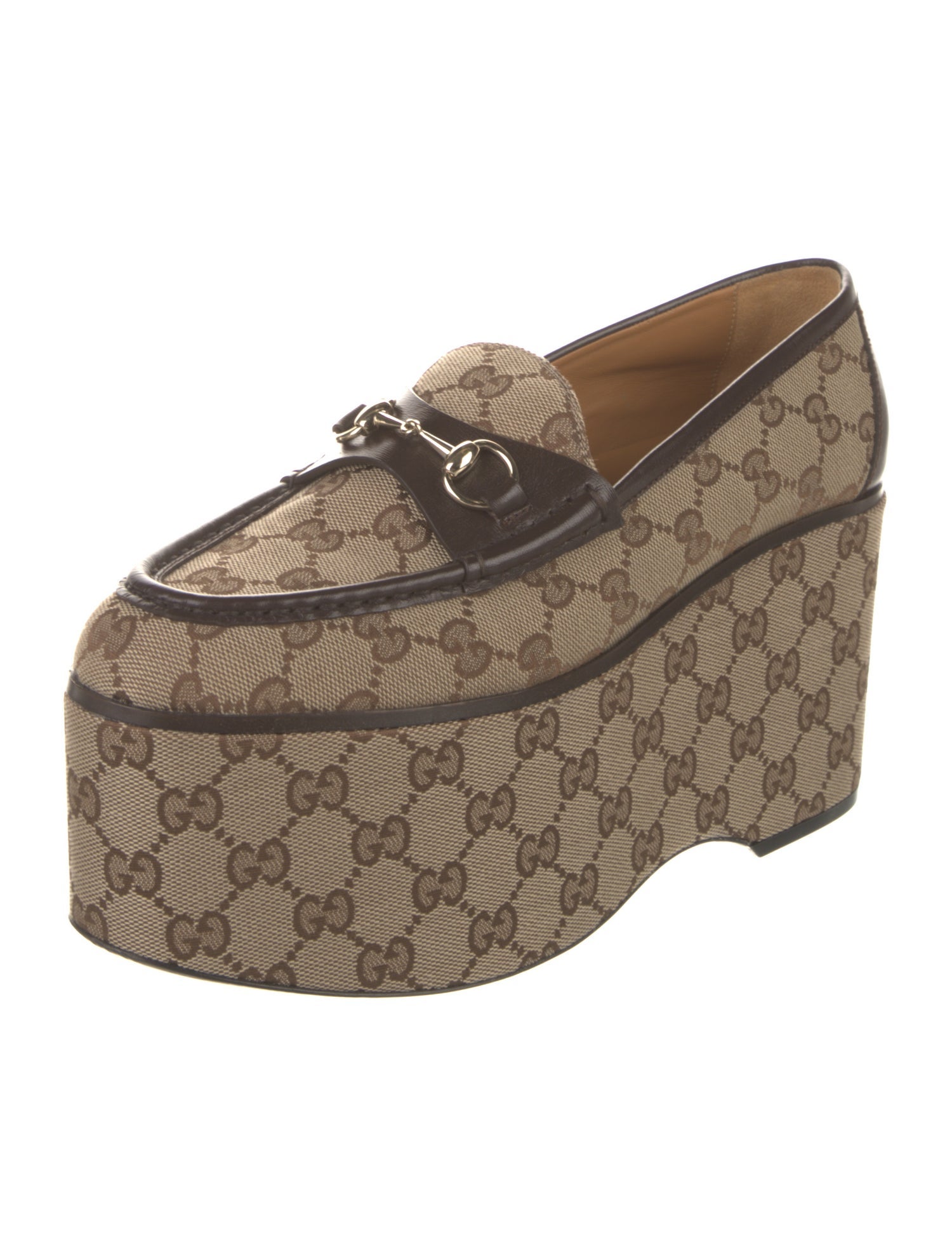 Gucci GG Canvas Canvas Pumps