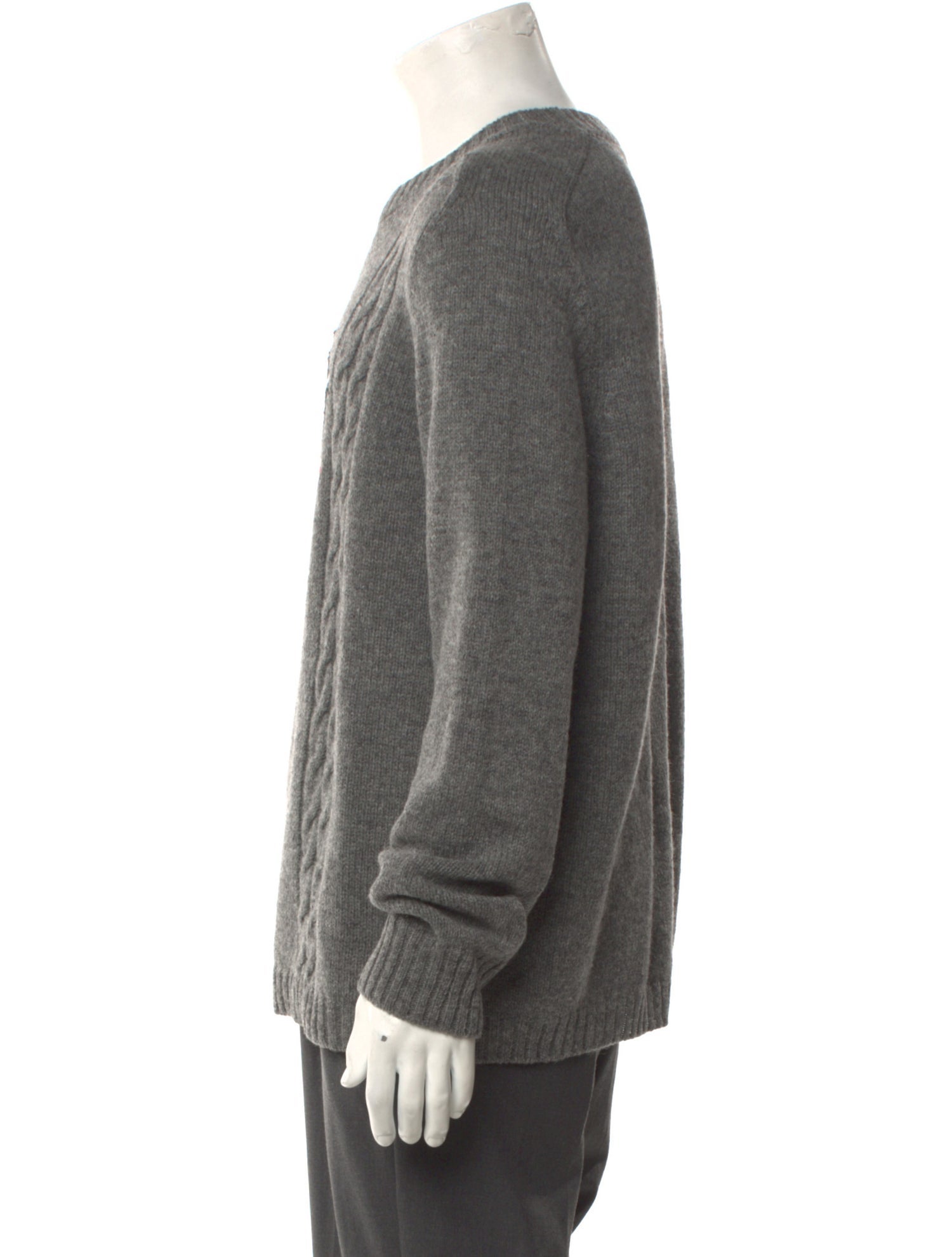 Gucci Wool Graphic Print Pullover