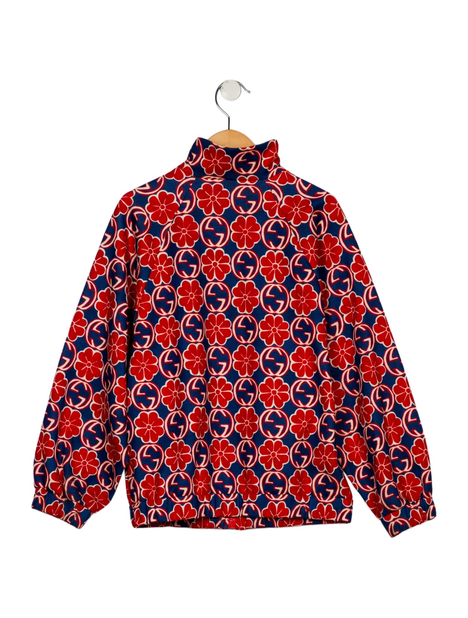 Gucci Interlocking G Logo Flower Jacket