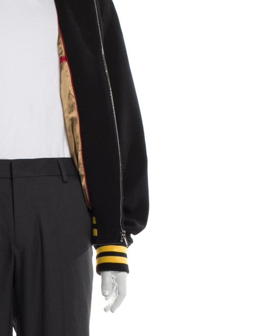 Gucci 2018 Interlocking G Logo Varsity Jacket