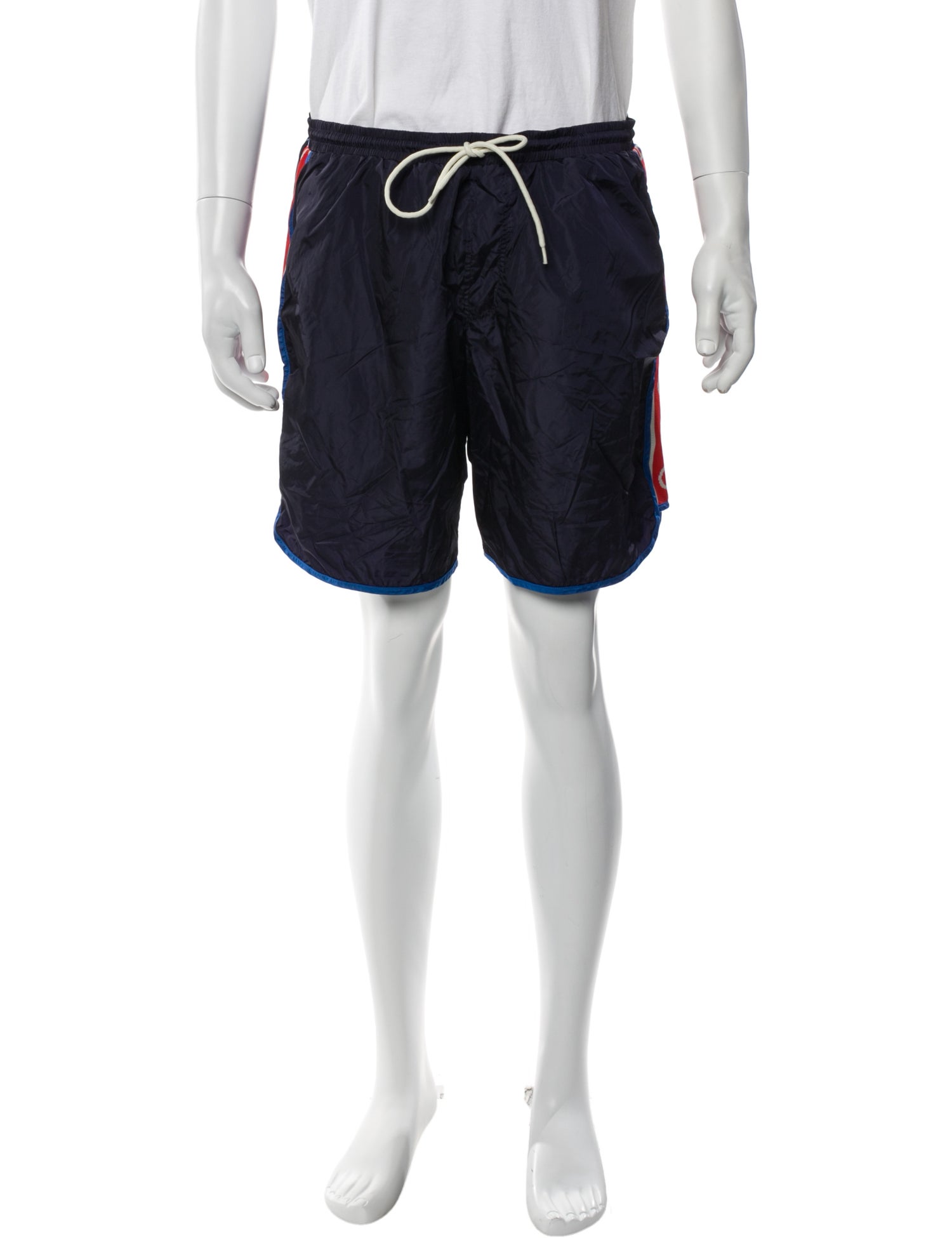Gucci Signature Logo Retro Double G Swim Trunks