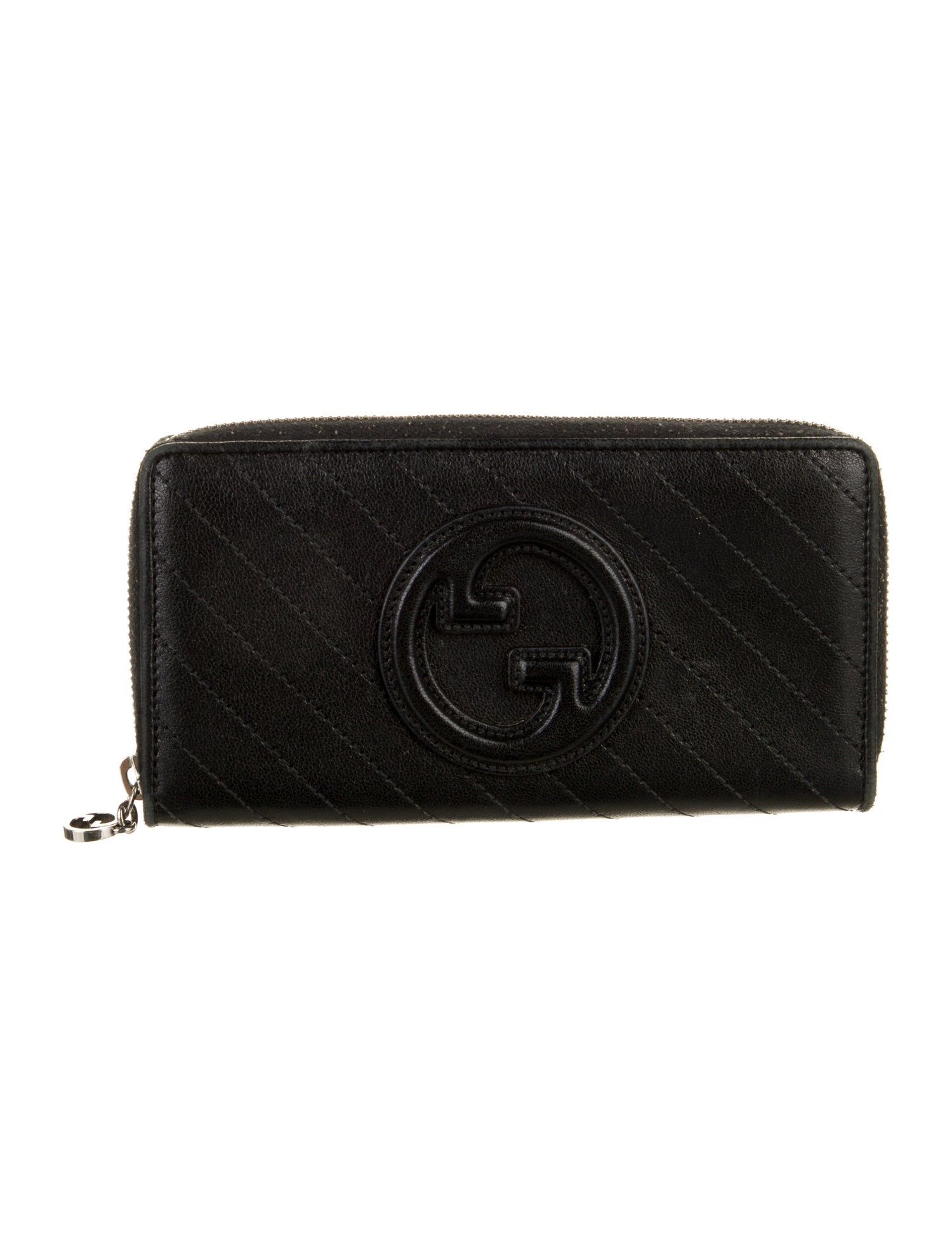 Gucci Interlocking G Logo Leather Continental Wallet