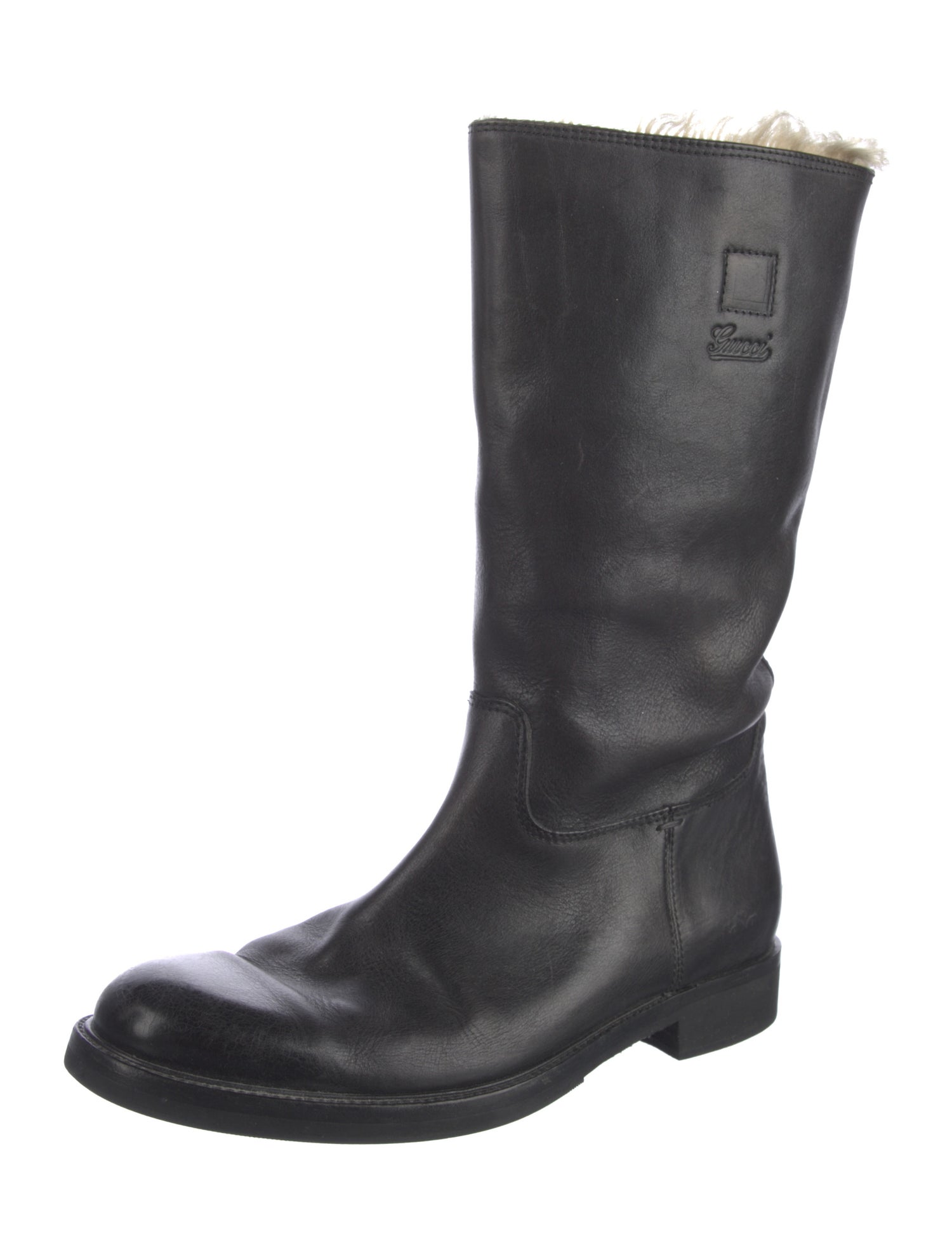 Gucci Leather Boots