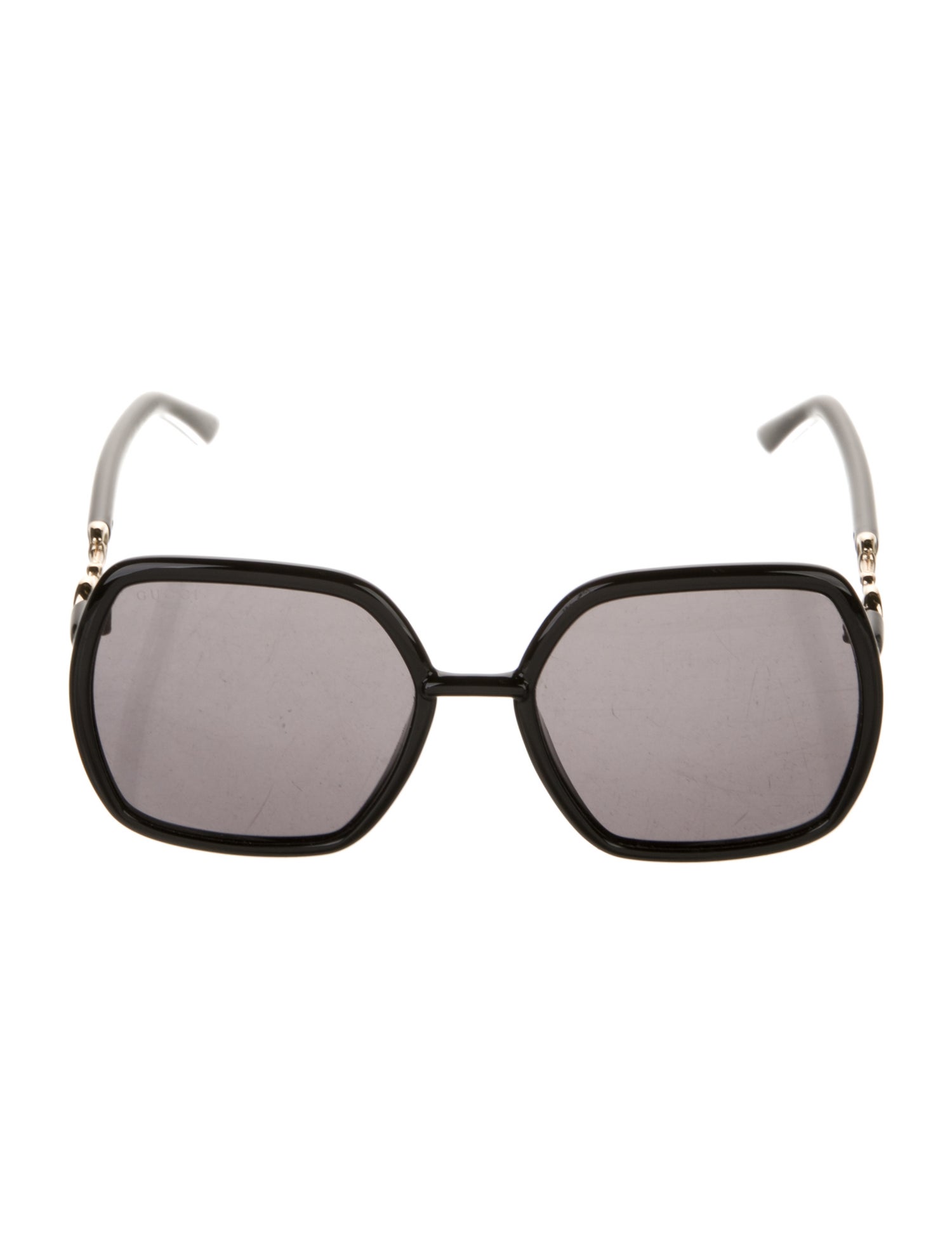 Gucci Horsebit Accent Oversize Sunglasses
