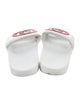 Gucci Interlocking G Logo Leather Slides