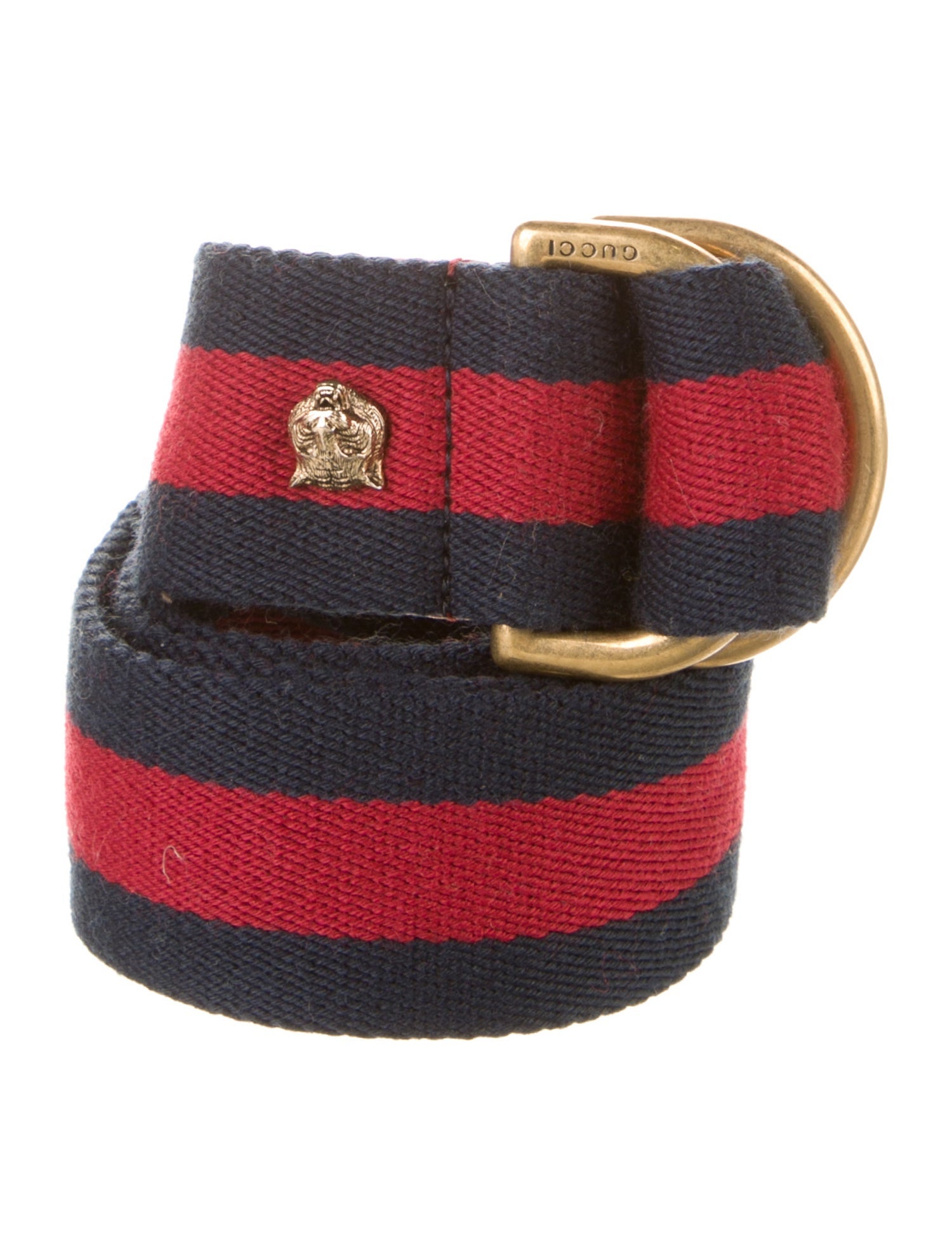 Gucci Sylvie Web Accent Canvas Waist Belt
