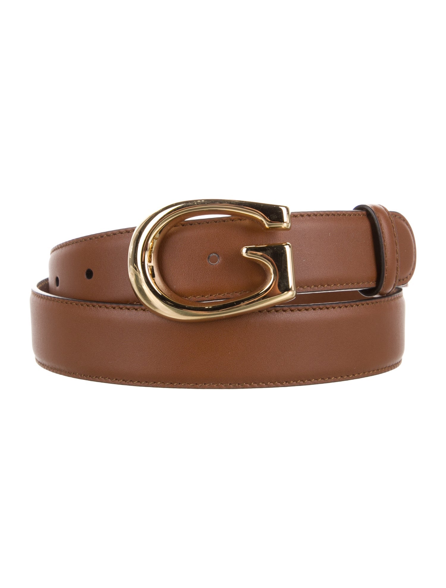 Gucci Skinny Leather Belt