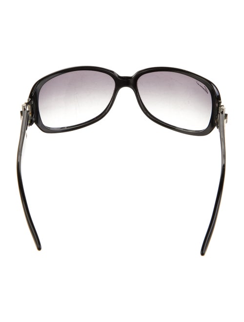 Gucci Double G Logo Shield Sunglasses