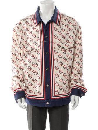 Gucci Interlocking CC Logo Trucker Jacket