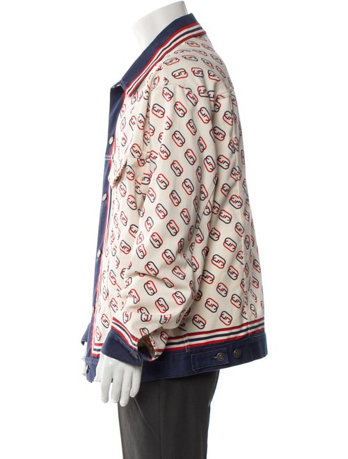 Gucci Interlocking CC Logo Trucker Jacket