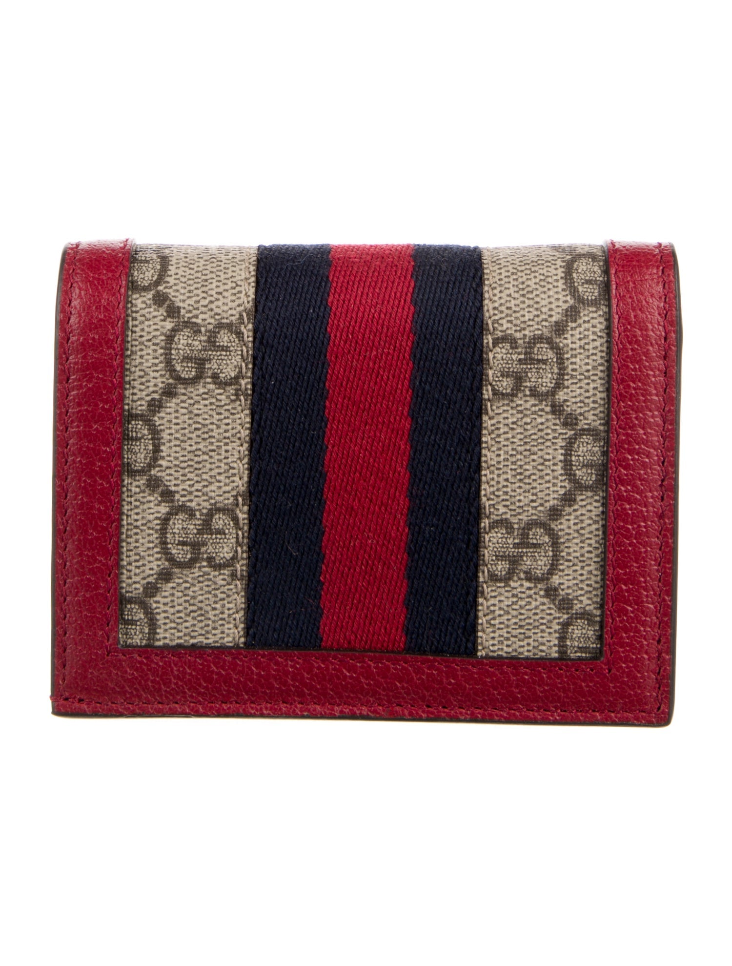 Gucci Faux Pearl Accents Wallet