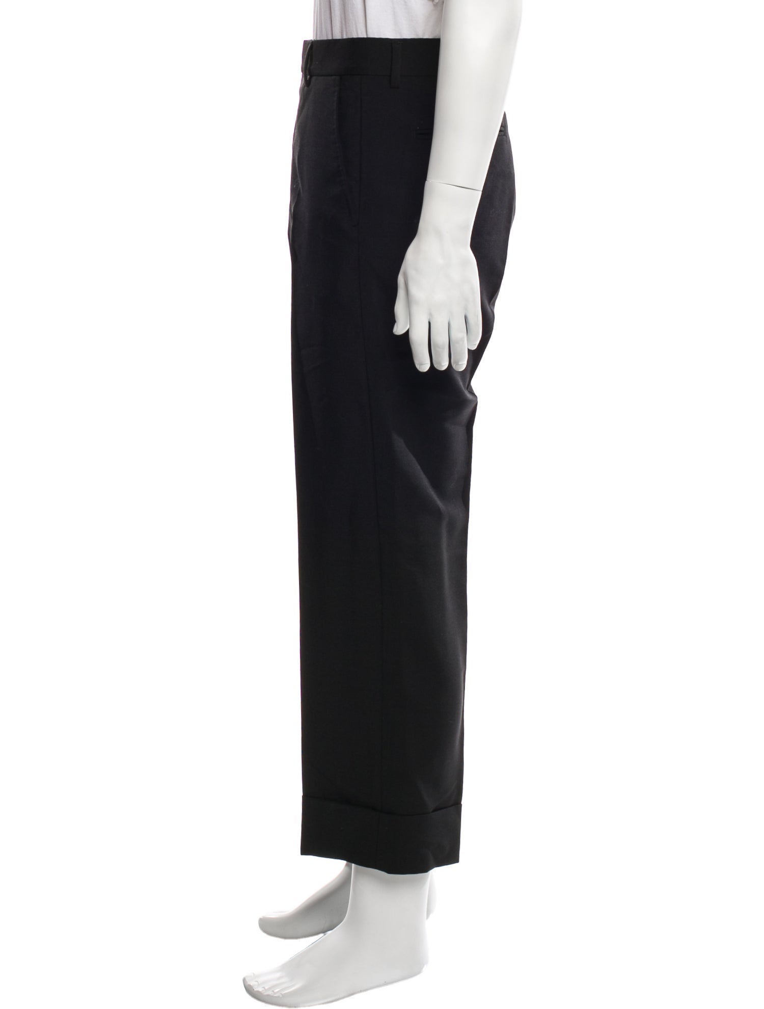 Gucci Web Accent Dress Pants