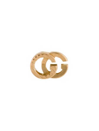Gucci 18K GG Running Stud Earrings