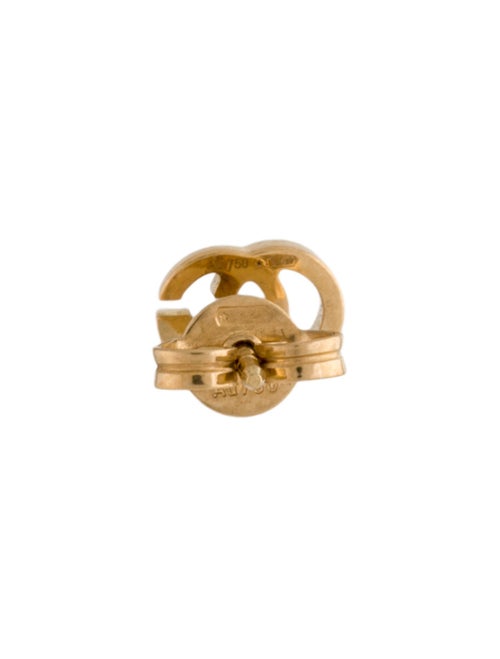 Gucci 18K GG Running Stud Earrings