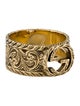 Gucci 18K Interlocking G Arabesque Ring
