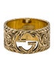 Gucci 18K Interlocking G Arabesque Ring