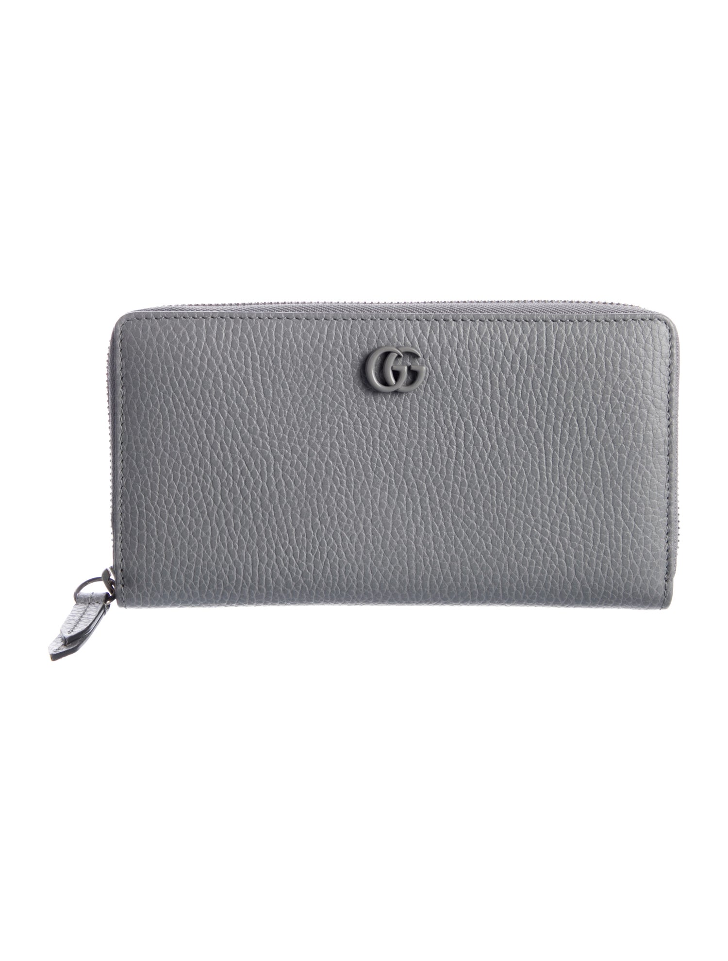 Gucci Double G Logo Leather Continental Wallet