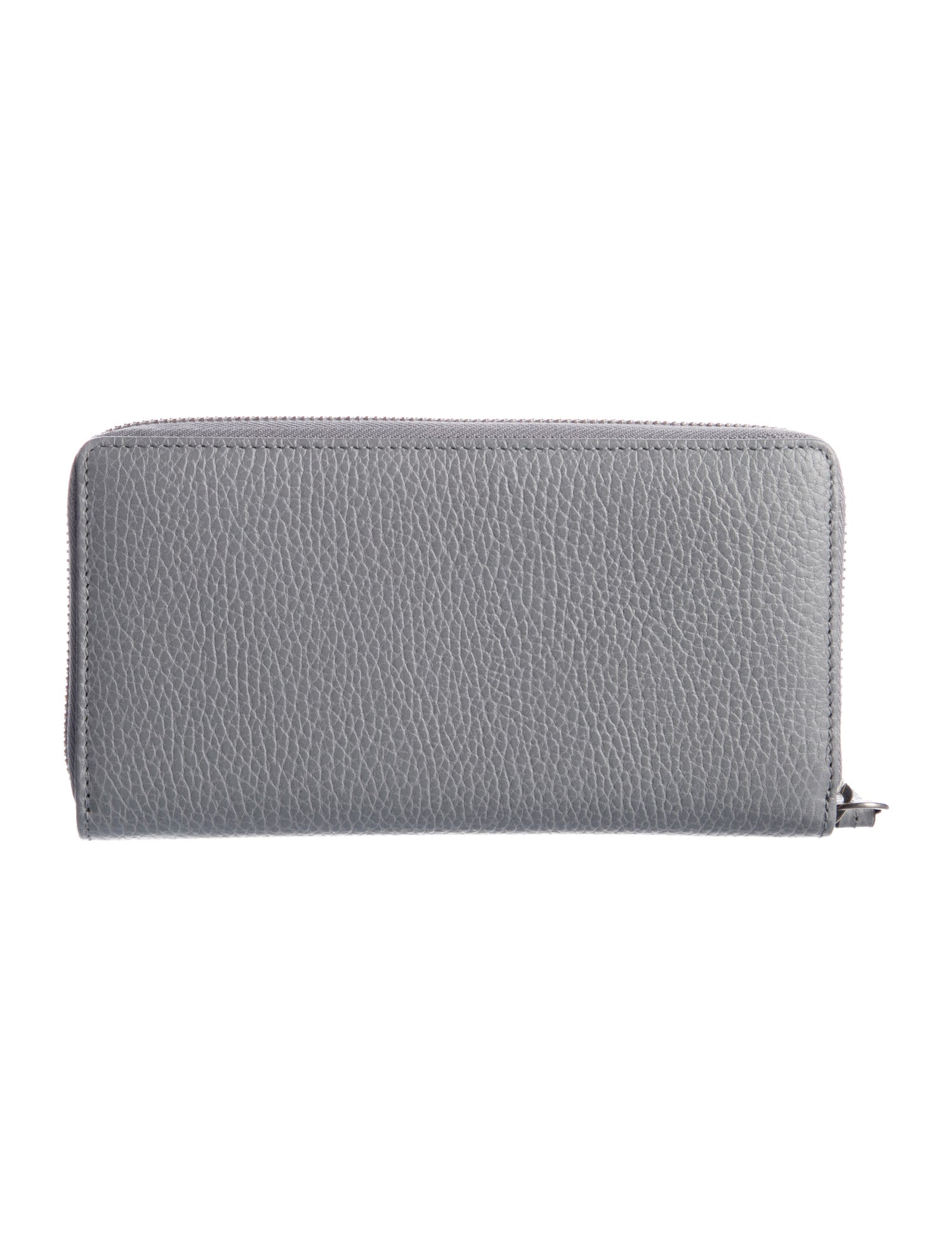 Gucci Double G Logo Leather Continental Wallet