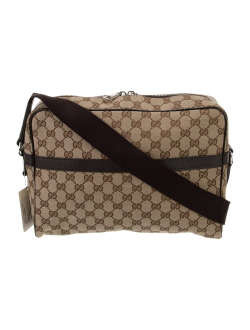 Gucci Canvas Messenger Bag