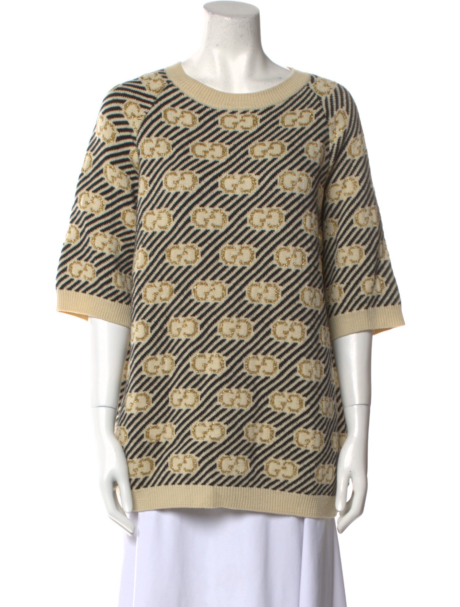 Gucci Wool Printed Sweater