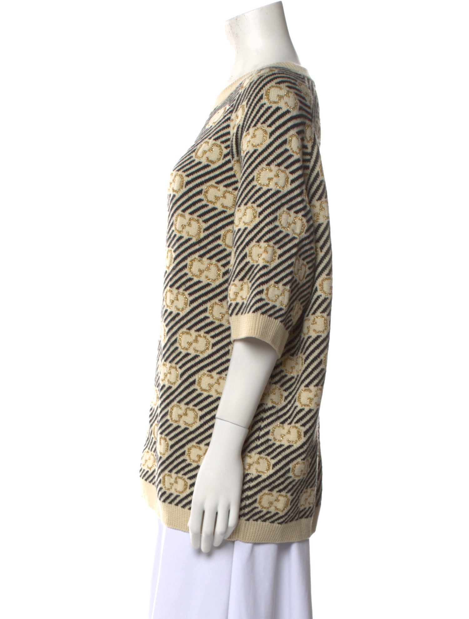 Gucci Wool Printed Sweater