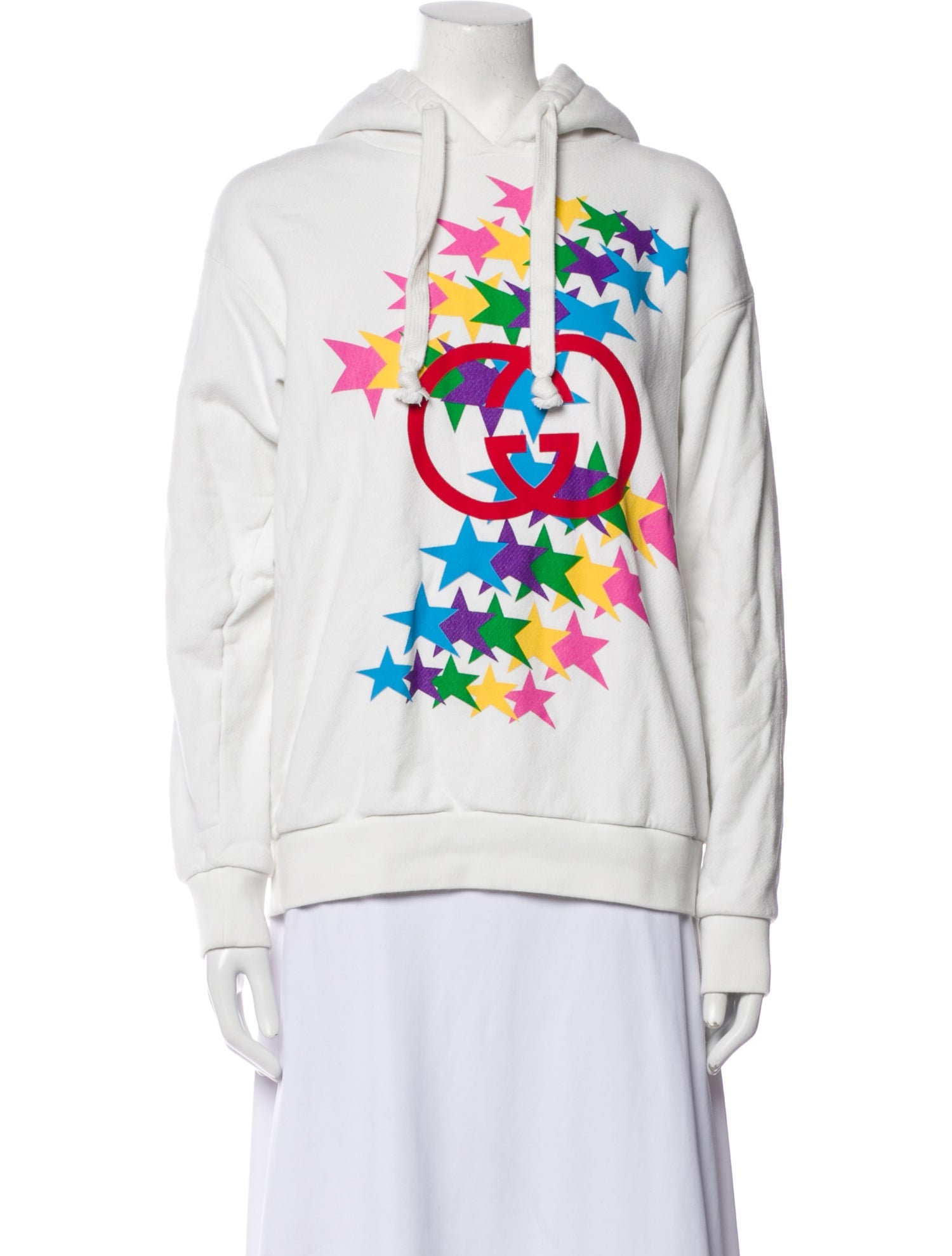 Gucci Graphic Print Crew Neck Sweatshirt