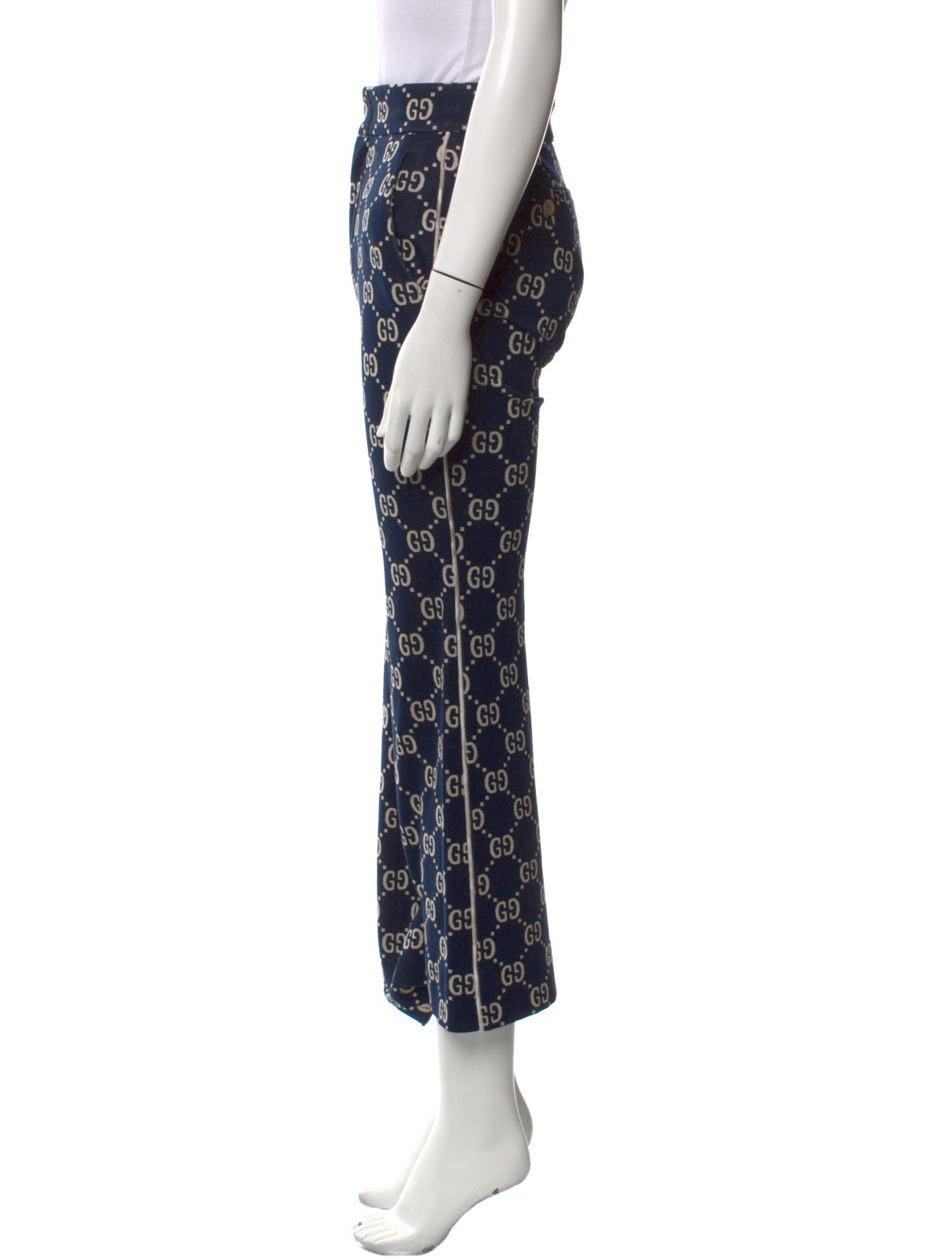 Gucci Printed Wide Leg Pants