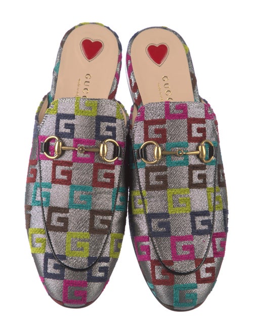 Gucci Printed Mules