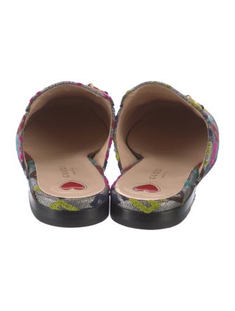 Gucci Printed Mules