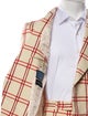Gucci Wool Plaid Print Two-Piece Suit