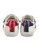 Gucci Sylvie Web Accent Leather Sneakers