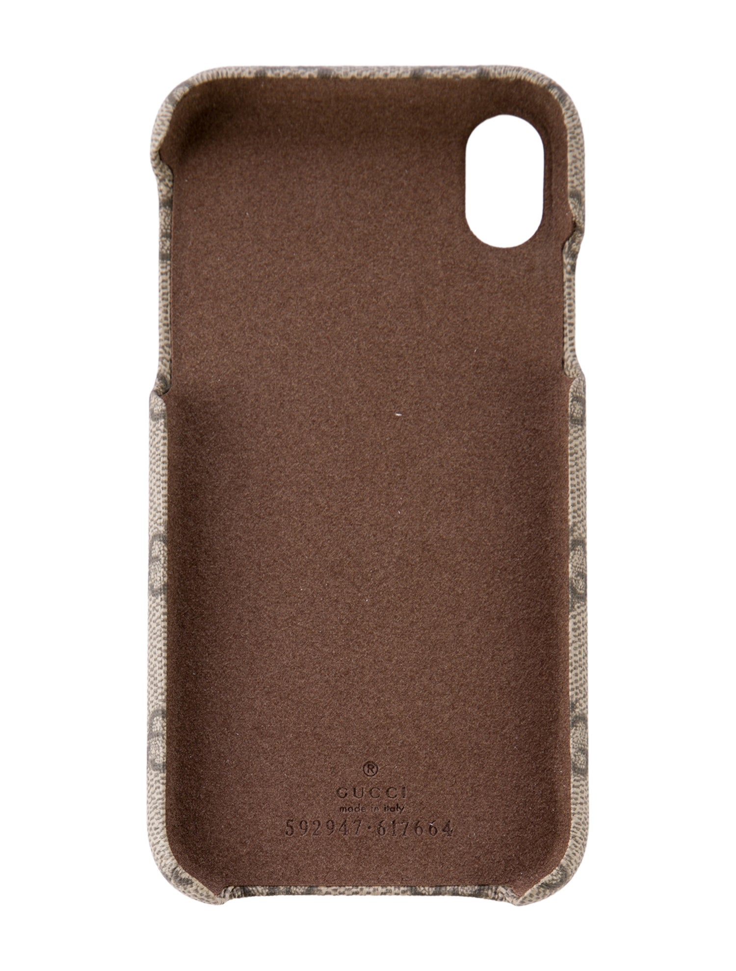 Gucci iPhone XR GG Supreme Case w/Tags