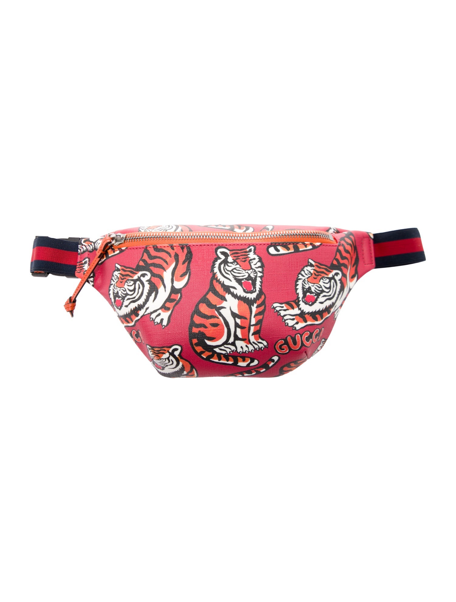 Gucci Kids' Tiger Print Belt Bag w/Tags