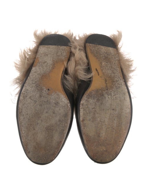 Gucci Horsebit Accent Leather Mules