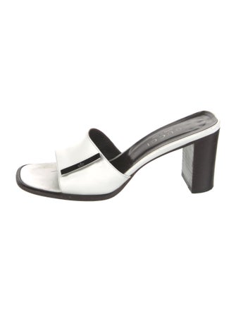 Gucci Leather Slides