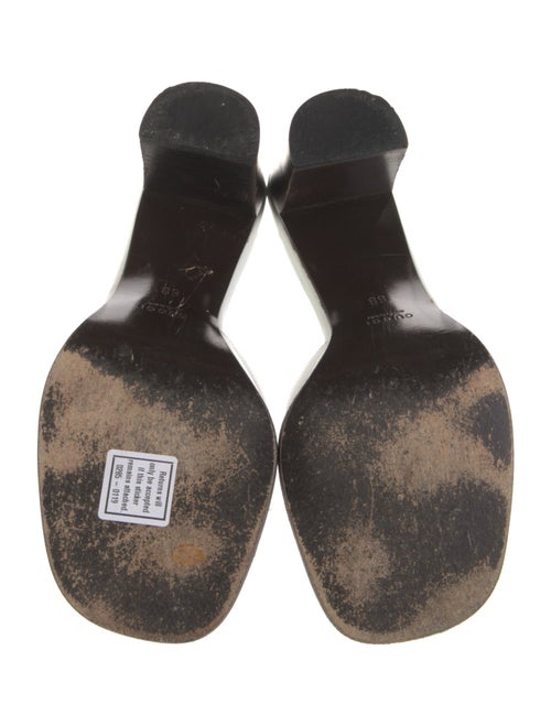 Gucci Leather Slides