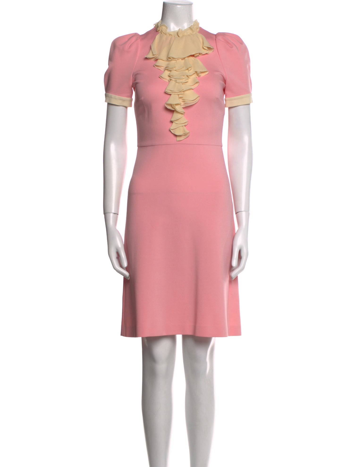 Gucci Mock Neck Knee-Length Dress