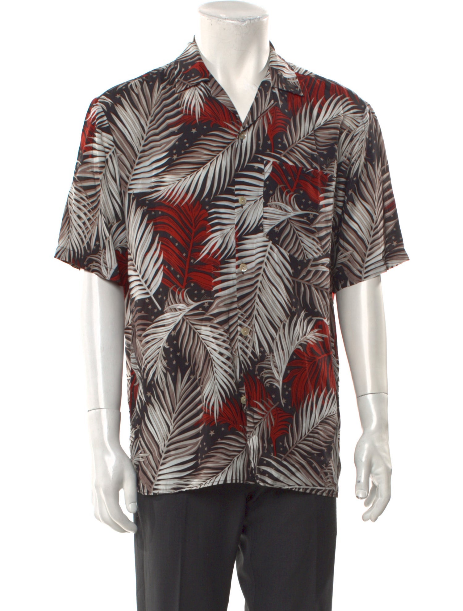 Gucci Printed Short Sleeve Shirt