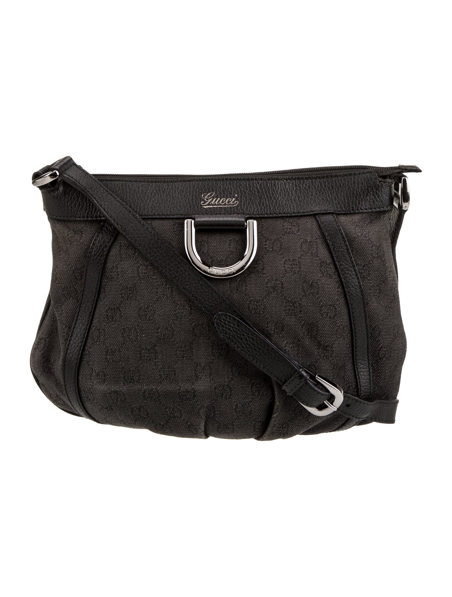 Gucci GG Denim Messenger Bag