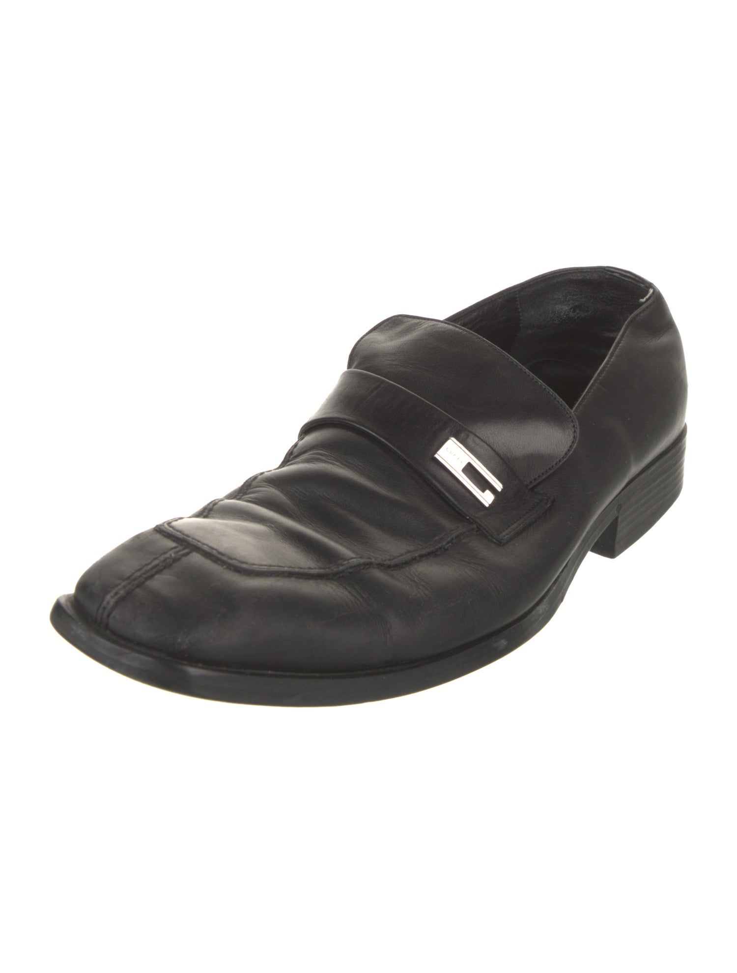 Gucci Leather Dress Loafers