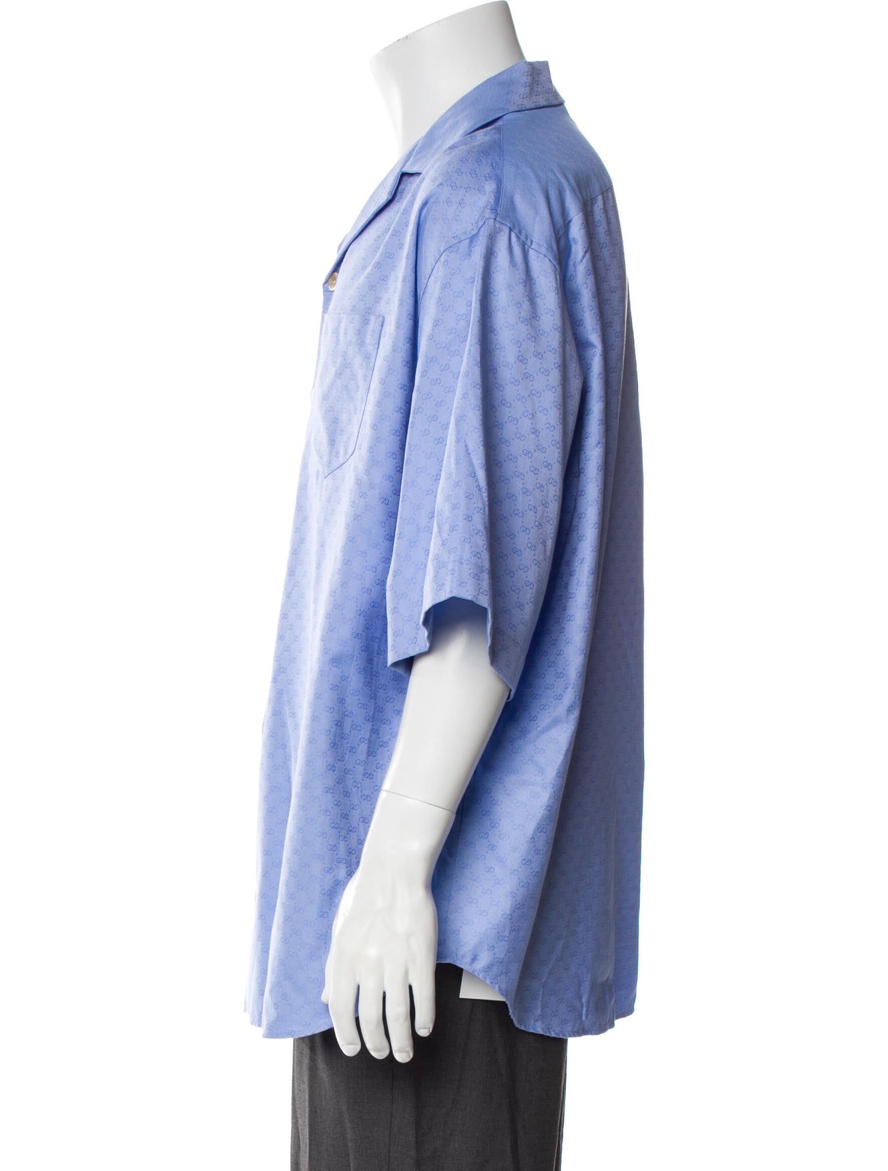 Gucci Micro GG Monogram Printed Shirt w/ Tags