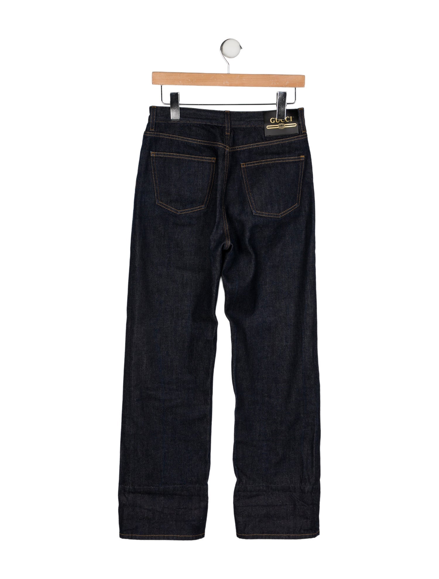 Gucci High-Rise Wide Leg Jeans