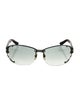 Gucci Interlocking G Logo Shield Sunglasses