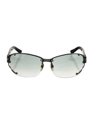 Gucci Sunglasses Interlocking G Logo Shield